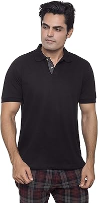 Polo en coton highlander pour hommes | t-shirt à col polo pour le sport