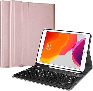 Étui avec clavier procase pour ipad, étui intelligent léger avec clavier sans fil