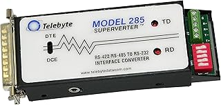 Telebyte modèle 285 convertisseur rs-232 vers rs-422 rs-485