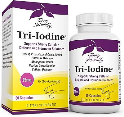 Terry natural tri-iodine (25 mg) - 60 capsules