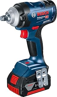 Clé à chocs sans fil bosch professional avec batterie 18 v - 400