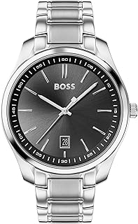 Montre à cadran analogique quartz pour hommes