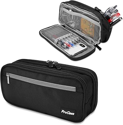 Trousse à crayons de grande capacité procase, porte-stylo de papeterie portable et organisateur