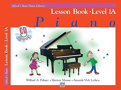 Livre de cours de la bibliothèque de piano de base d'alfred, bk 1a