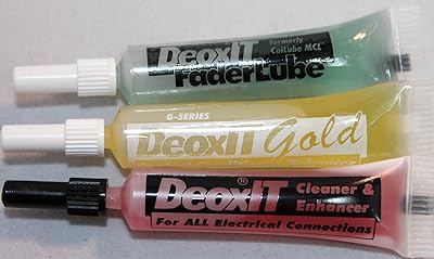 Caig deoxit, gold, fader - 3 tubes compressibles de 2 ml, solution 100