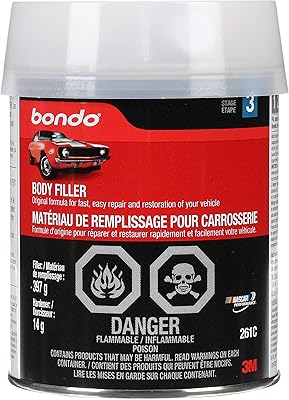Bondo body filler, la formule originale pour réparer et restaurer votre voiture rapidement et facilement, 14 oz avec 0,5 oz de durcisseur. Explorez un monde de bonnes affaires sur Diaytar Sénégal
