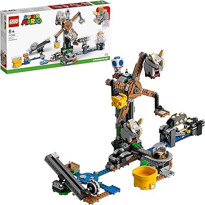 Ensemble de construction lego® super mariotm le renversement de reznor 71390 (862 pièces)