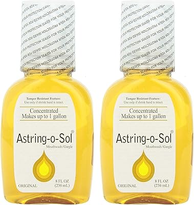 Rince de bouche concentré strange-o-sol/gargle, original 236 ml (pack de 2)