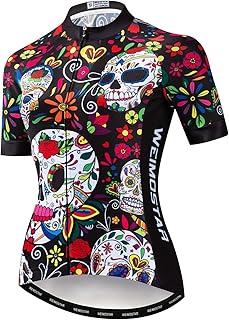 Chemise de cyclisme pour femme, chemise de vélo réfléchissante et respirante à séchage