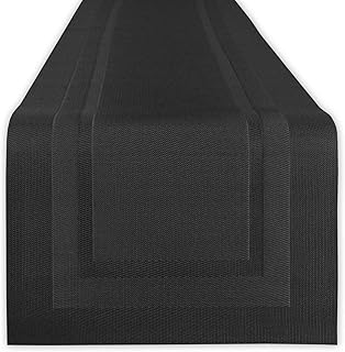 Ensemble de nappes en pvc tissé die, chemin de table intérieur/extérieur, taille 14
