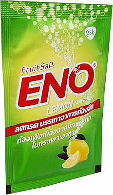 Paquet de 20 antiacides pétillants eno (saveur de citron, sel de fruit)