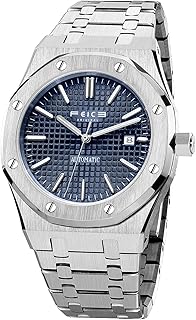 Montre de sport automatique squelette pour hommes, montre mécanique étanche ajourée en cristal
