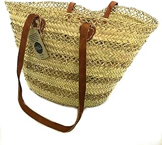 Sac fourre-tout marocain fait main pickle, sac de plage, panier de courses souk