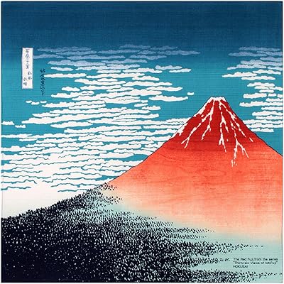 Emballage en tissu japonais traditionnel furoshiki - ukyo art 080-tf-20720-101