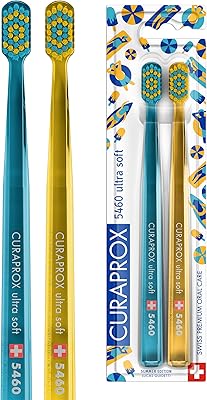 Brosse à dents ultra douce curaprox cs 5460 - brosse à dents double