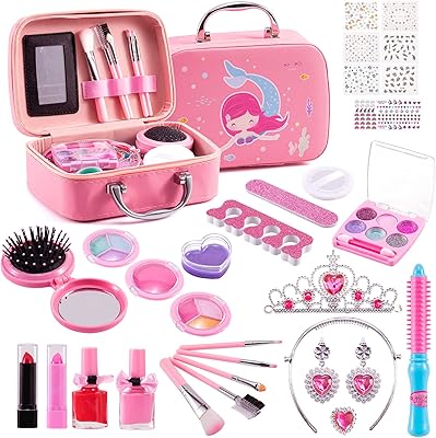 Kit de maquillage pour enfants pour filles, ensemble de maquillage lavable 32 pièces jouet pour enfants filles maquillage pour enfants, ensembles de maquillage pour enfants pour filles cadeaux d'anniversaire de noël pour filles de 5 6 7 8 9 10 ans. Commandez en toute confiance sur Diaytar, votre marketplace de confiance