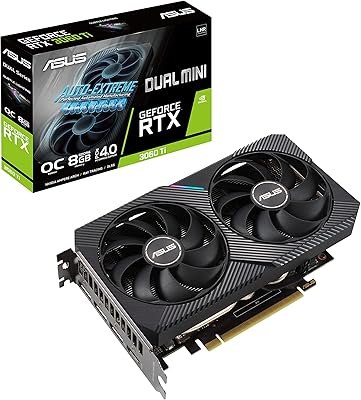 Asus geforce rtxtm 3060 ti v2 mini edition oc 8 go gddr6 avec