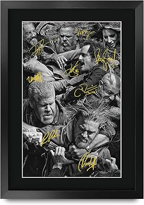 Hwc trading a3 fr sons of anarchy série tv affiche imprimer le cast