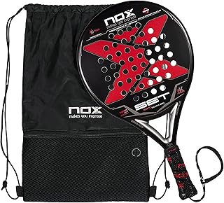 Ensemble de raquettes de padel knox - série exclusive, noir - rouge, standard