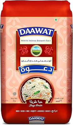 Riz basmati indien de dawat, 2 kg