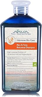 Shampoing anti-puces et tiques arava pour chiots répulsif et prévention des parasites