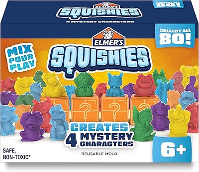 Ensemble de jouets spongieux almer's squishies pour enfants, ensemble de jouets spongieux diy