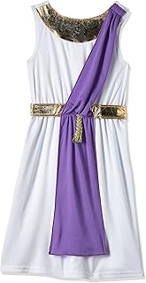 Costume uniforme rubie's roman girl pour filles, taille s, violet, blanc, or