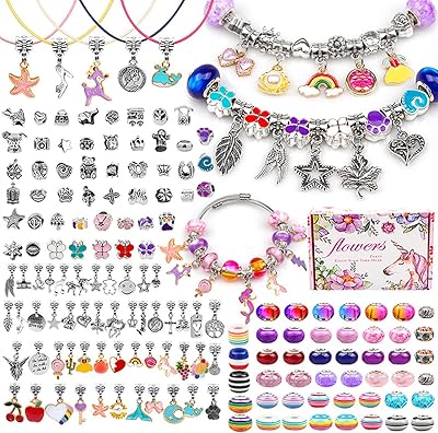 Kit de fabrication de bracelets de beauté pour filles kit à breloques