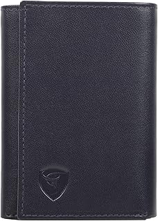 Portefeuilles fins rfid pour hommes - portefeuille à trois volets en cuir véritable avec poche avant comprenant une fenêtre d'identité et un porte-carte de crédit, édition bleue – Photo produit Dakar Sénégal – Livraison rapide Portefeuilles fins rfid pour hommes - portefeuille à trois volets en cuir véritable avec poche avant comprenant une fenêtre d'identité et un porte-carte de crédit, édition bleue. De la mode à l'électronique, Diaytar Sénégal a tout ce qu'il vous faut