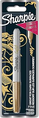 Marqueur permanent sharpie à pointe fine en recharge blister, largeur de trait 1,4