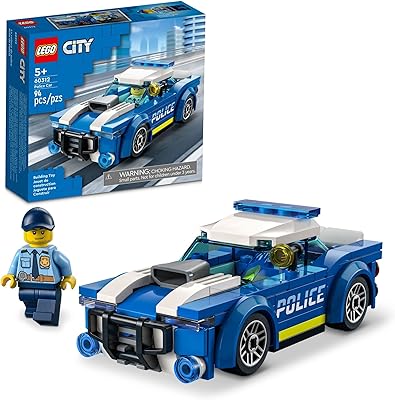 Ensemble de jouets de construction de voiture de police lego city 60312 pour