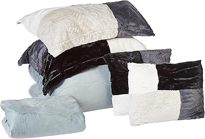 Parure de lit d'hiver 6 pièces couette taille double