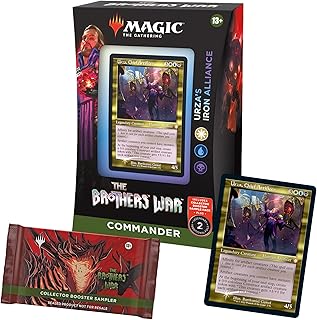 Magic: the gathering the brothers' war retro-frame commander deck - urza's iron alliance