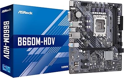 Asrok b660m-hdv 1700 socket 2 ddr4
