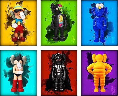 Ensemble d'affiches de centre commercial et de vaches ali - 8 x 10 - décoration de chambre hypebeast - art mural - affiche hypebeast pour chambre - affiches cool pour chambre d'homme - décoration de chambre de monstre - décoration de chambre de vaches - décoration de chambre de vaches. Diaytar : Votre destination shopping préférée au Sénégal