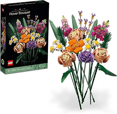 Lego 10280 ensemble de construction de bouquet de fleurs ; bouquet de fleurs