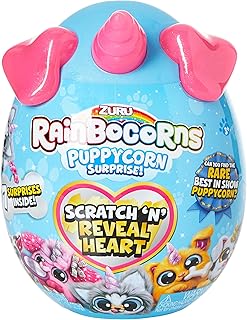 Poupée rainbowcorns sparkle heart surprise bdq poppy corn multicolore