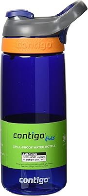 Bouteille d'eau contigo courtney kids & twins par autoseal, 20 oz, saphir 20