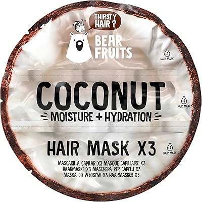 Masque capillaire à la noix de coco et aux fruits d'ours