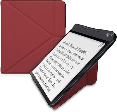 Étui kw mobile origami compatible avec kobo forma housse en simili