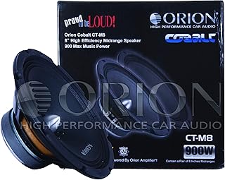 Haut-parleur stéréo de voiture orion ct-m8 cobalt 8 pouces 4 ohm série ct