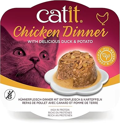 Dîner katet au poulet, canard et pommes de terre 80 g, 6 pièces/boîte