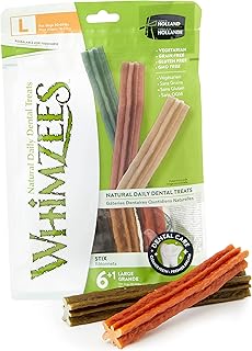 Gâteries naturelles sans céréales wims pour chiens stix large 6+1