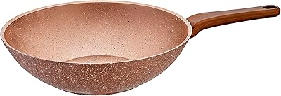 Poêle à frire antiadhésive en granit evimsaray devni series 28 cm
