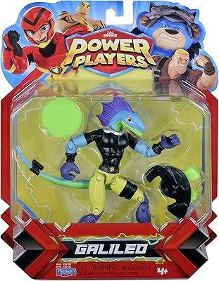 Collection de personnages principaux de power players galileo
