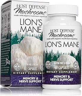 Supplément nutritionnel fungi perfecti pour le soutien cérébral et nerveux de host defense