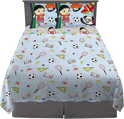 Parure de lit ultra douce franco kids bedding, full ryan's world