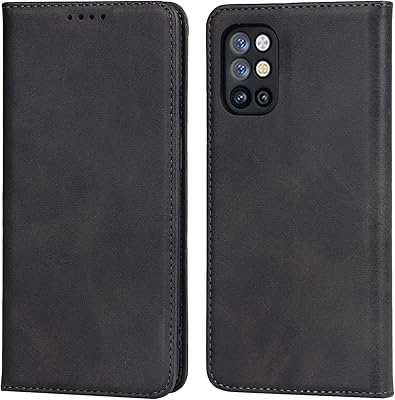 Étui portefeuille icover case oneplus 8t avec porte-carte de crédit et support magnétique