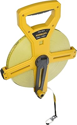 Ruban à mesurer en fibre de verre comelon bobine ouverte 66330im