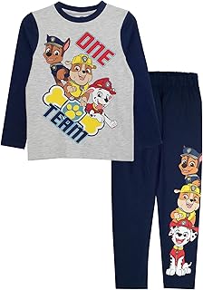 Ensemble pyjama long paw patrol 1 team pour garçons | marchandise officielle |